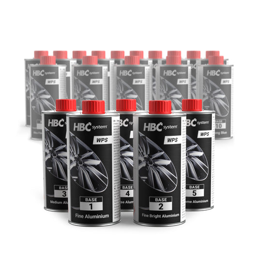 HBC Wheel Restore WP300 Alloy Wheel Paint System - Replacement tinters